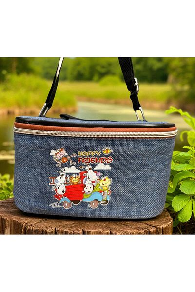 Gürpaş Thermo Printed Thermal Insulated Lunch Box 23X15X12