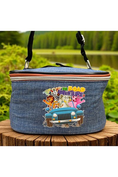 Gürpaş Thermo Printed Thermal Insulated Lunch Box 23X15X12