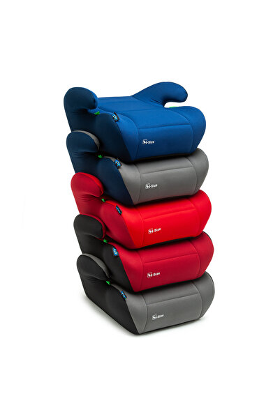 Juju Inaltator auto Jazzy Booster i-Size, Rosu-Bordo