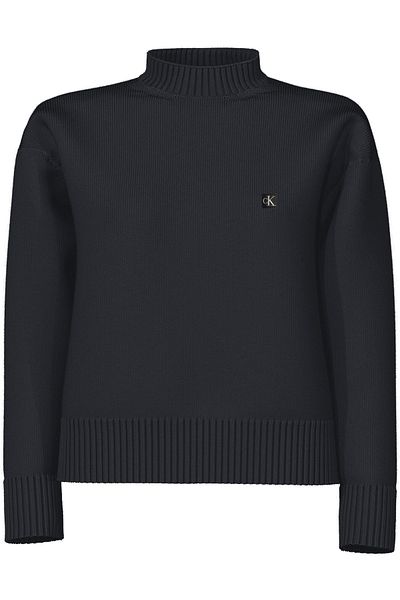 Calvin Klein Women's Ck Embro Badge Sweater