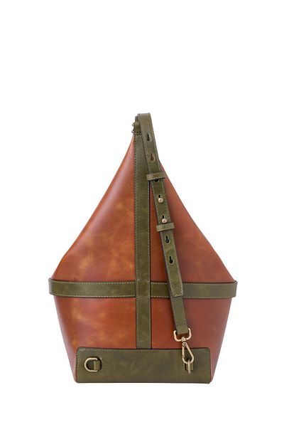 HELMBROOK Claire Genuine Leather Unisex Shoulder Bag with Strap