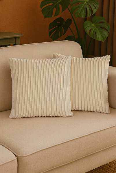 Markaev Набір з 2 чохлів для подушок з ремешком