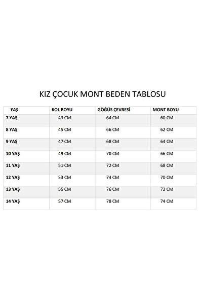 BY GAZİ KIZ ÇOCUK KAPÜŞONLU BEL LASTİKLİ SU GEÇİRMEZ CEPLİ FERMUARLI KOLLARI RİBANALI MONT