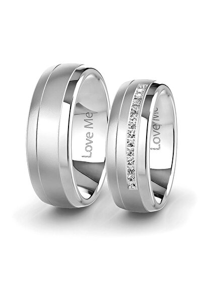 Kaya The Third Love Me Marka 1.kalite 7mm Asla Kararmaz Beyaz Unisex Çelik Al...