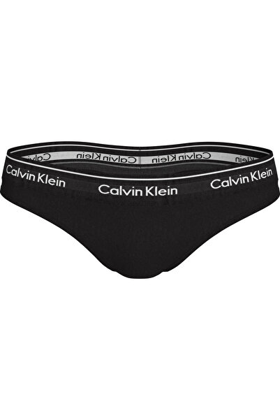 Calvin Klein Kadın Tanga Külot - Rahat Elastik Bantlı, Düz Desenli Şık Tasarım
