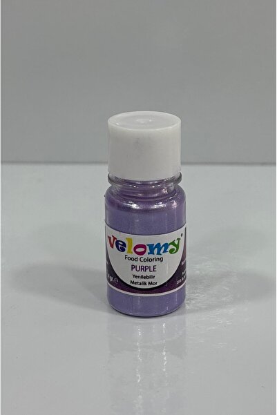 velomy MOR Metalik Yenilebilir Gıda Sim (4gr)