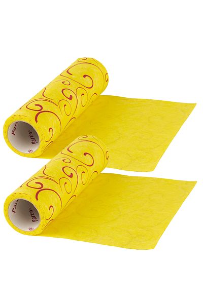 Parex Mega Cleaning Cloth Eco 27 cm X 2.57 m 2 Pieces - Yellow