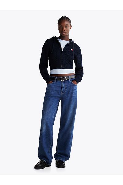 Tommy Hilfiger Tjw Badge Cabl Hoodie - Cardigan Extensible