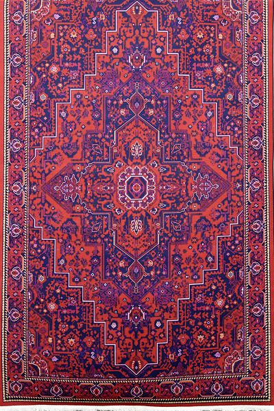 Alkaffary Carpet Bashayer, Multi-Use, Perfect for Small & Large Spaces,Easy to Clean,Durable,Red,Various Sizes