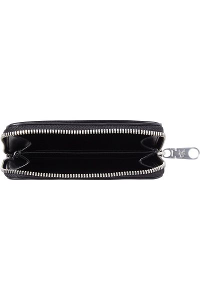 Calvin Klein Women's Sculpted Med Zip Around Mono Wallet - Stylish and Functional Design