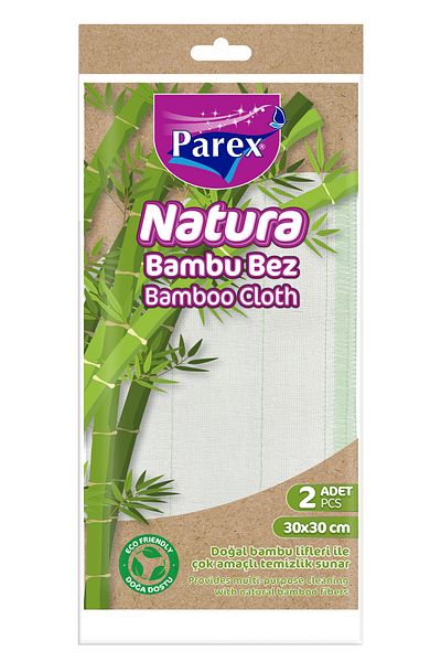 Parex Bamboo Dish Cloth 2 Pieces
