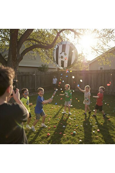 Cadde Süs BJK Temalı Katlanabilir Pinyata Ve Sopası