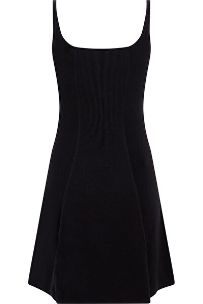 Calvin Klein WOVEN LABEL SWEATER DRESS