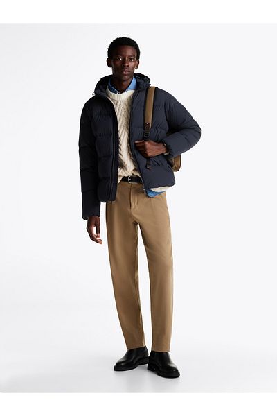 Tommy Hilfiger Down Hooded Puffer Jacket Coat
