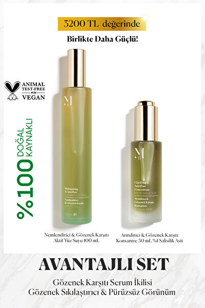 MİSBAHÇE Gözenek Karşıtı Cilt Bakım Seti