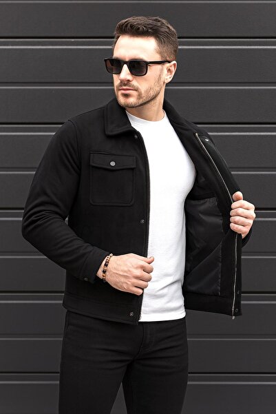 Delpino Сезонно мъжко велурено яке