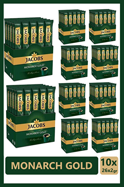 Jacobs Monarch Gold (26 Adet Stick 2 Gr) X10 Paket