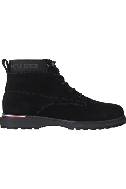 Tommy Hilfiger Cizme negre Tommy Hilfiger Pantofi pentru bărbați