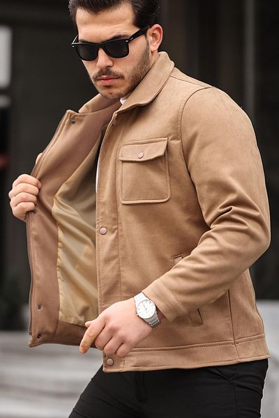 Delpino Seasonal Men's Suede Jacket