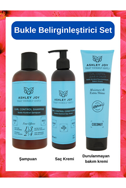 ASHLEY JOY Bukle Kontrol 3'lü Bakım Seti