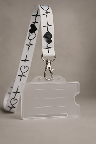 excarpin Set de suporturi pentru telefon și carduri cu model ritm cardiac - ș...