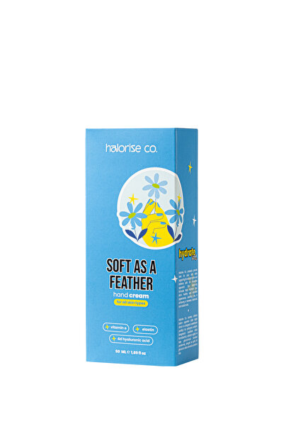 Halorise co. 4D Hyaluronik Asit + E Vitamini Nemlendirici ve Besleyici El Bakım Kremi - 50ML