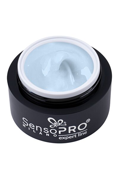 SensoPRO Milano Τζελ Χτίσματος Νυχιών Expert Line - Shimmer Baby Blue 30ml