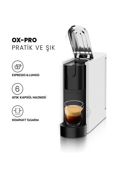 Omnex Ox-Pro Espresso Machine and Capsule Coffee Machine