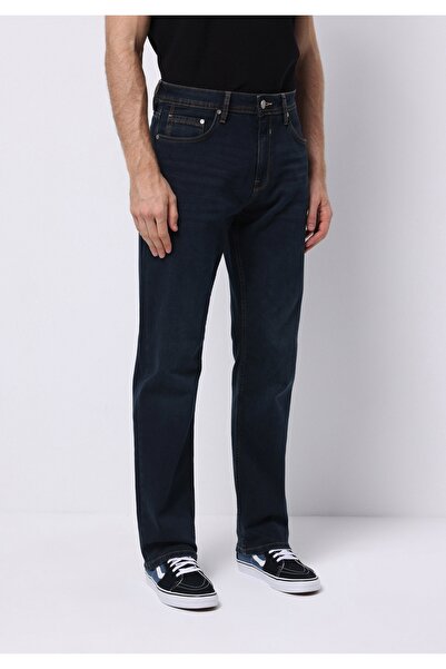 Colin's Regular Fit Orta Bel Düz Paça Erkek Koyu İndigo Jean Pantolon