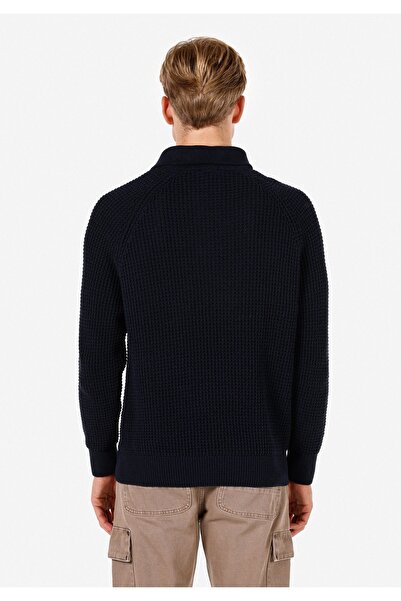 Colin's Regular Fit Polo Yaka Erkek Lacivert Kazak