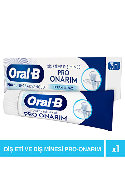 Oral-B Diş Eti Ve Diş Minesi Pro Onarım Diş Macunu Ferah Beyaz 75 ml