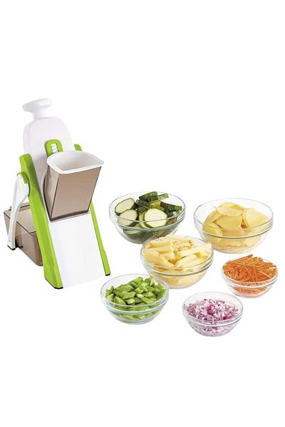 OEM SpringSlicer Multifunctional Slicer - Vegetables and Fruits, Manual Grater