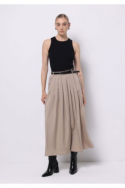 Colin's Maxi Length Straight Women's Brown Skirt