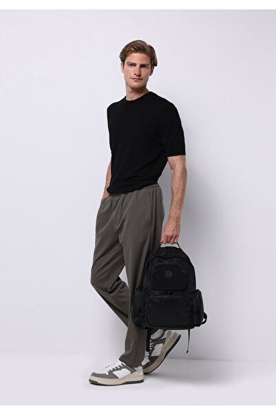 Colin's Regular Fit Mid Waist Straight Leg Men's Green Trousers