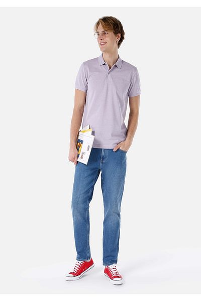 Colin's Regular Fit Mid Waist Slimming Leg Men's Mid Indigo Pocket Denim Jean Trousers