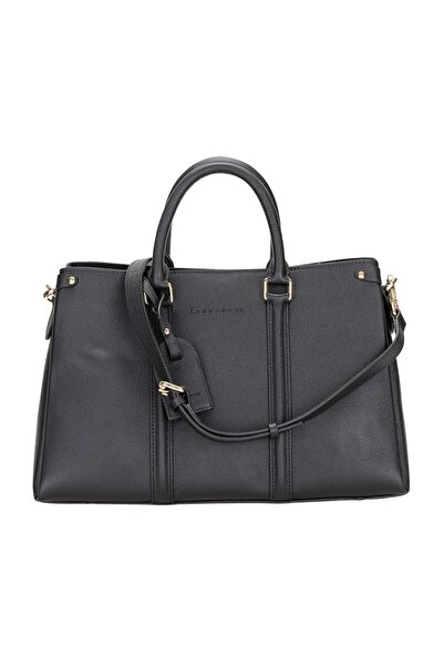 Bouletta Lara Deri Kadın Çanta Medium FL01 Siyah