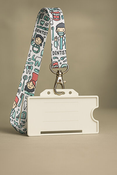 excarpin Dinți drăguți - Snur pentru telefon și suport pentru carduri