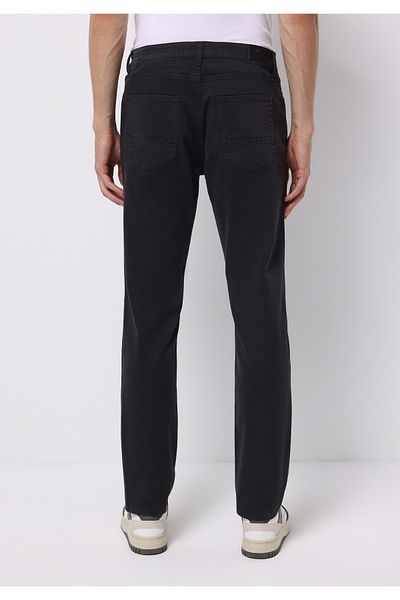 Colin's Straight Fit Low Waist Straight Leg Men's Gray Trousers