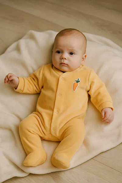 cimcim baby Yellow Double Baby Romper Set
