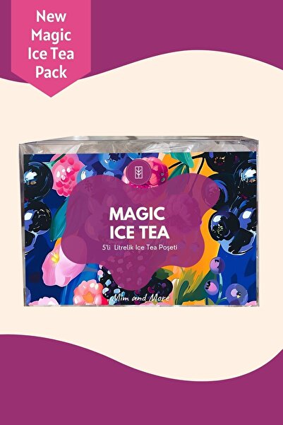 Mim and More Magic Ice Tea Pack - Soğuk Çay Paketi, 5x20 gr