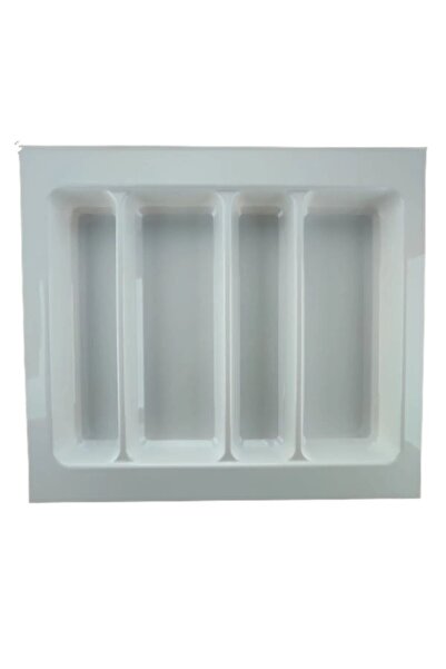 GörSeç 47X49 cm - White Ladle and Spoon Holder Organizer, 45X40 cm E Cut - Drawer