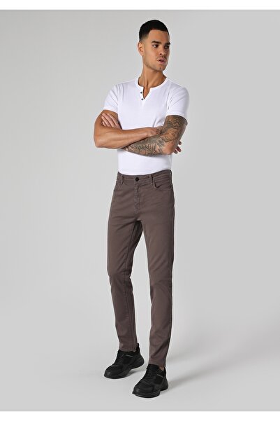 Colin's Straight Fit Düşük Bel Normal Kesim Düz Paça Antrasit Erkek Pantolon
