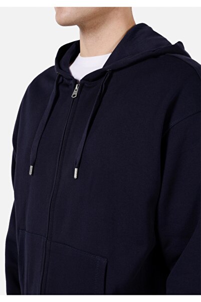 Colin's Oversize Fit Men's Navy Blue Sweatshirt