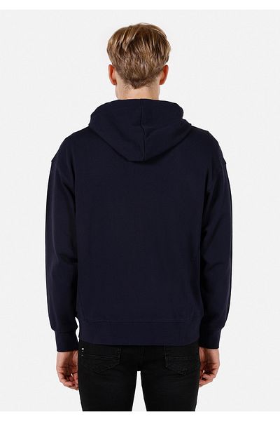 Colin's Oversize Fit Men's Navy Blue Sweatshirt