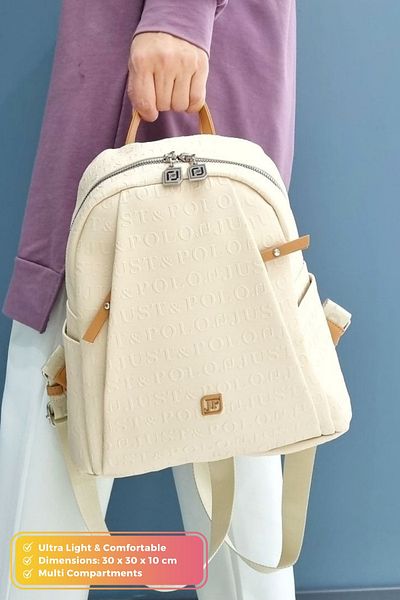 POLOGRAND London Original Just Polo Collection Luxury Comfort Model Multi-Compartment Stylish Backpack with Adjustable Strap