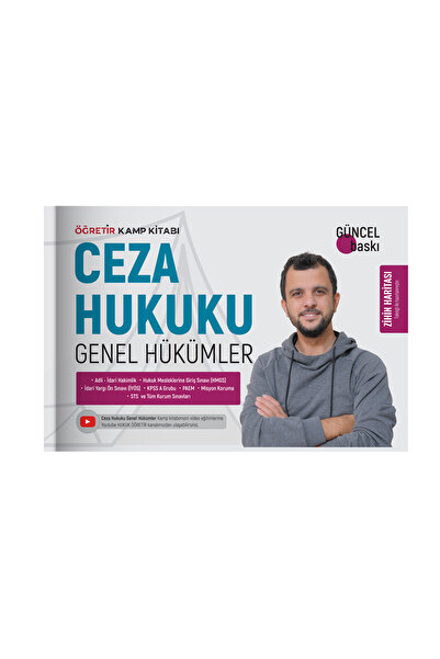 hukuk öğretir 2026 Ceza Hukuku Genel Hükümleri Öğretir Video Ders Kitabı - Ha...