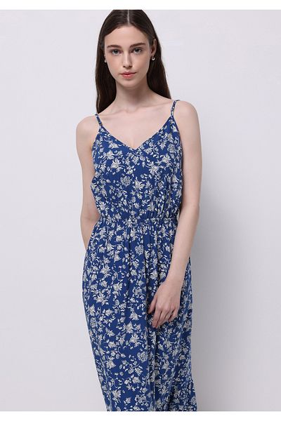 Colin's Regular Fit Women's Blue Dress