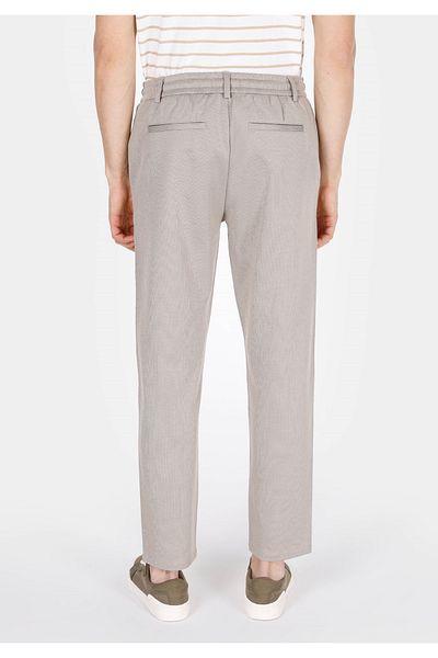 Colin's Regular Fit Mid Waist Straight Leg Men's Beige Trousers
