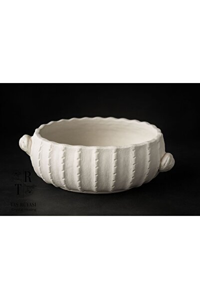 TAŞ RÜYASI 4 Adet Beton Sukulent Saksı Büyük Boy