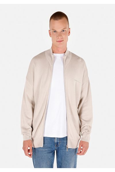 Colin's Regular Fit Men's Beige Cardigan
